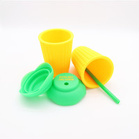 玉米杯,矽膠杯,環保矽膠(jiāo)杯