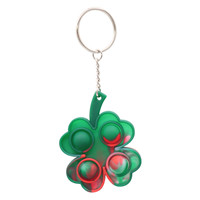 鑰匙扣,矽膠掛飾,矽膠泡(pào)泡解壓扣(kòu)