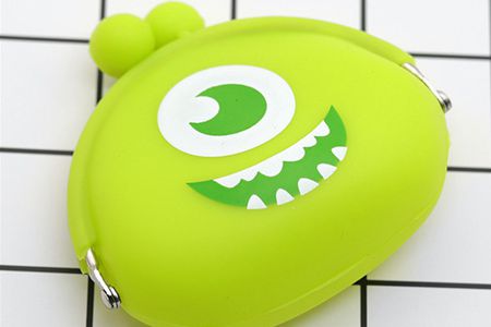 五金卡扣式矽膠零錢包 五金卡(kǎ)扣式(shì)矽膠零錢包